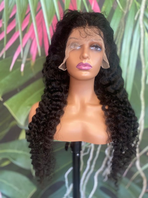 RAW DEEP WAVE FRONTAL LACE WIG