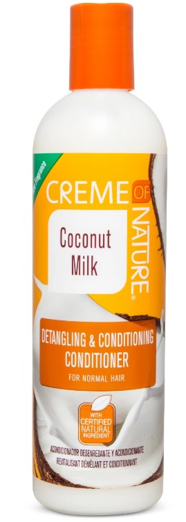 CREME OF NATURE COCONUT MILK DETANGLING & LEAVE IN CONDITIONING 8.45oz