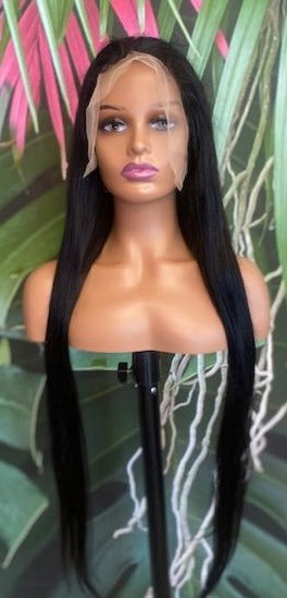 SILKY STRAIGHT FRONTAL LACE WIG